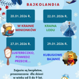 Ferie zimowe w Bibliotece Publicznej w Staszowie – „Bajkolandia”