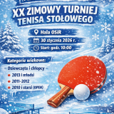 XX Zimowy Turniej Tenisa Stołowego w Staszowie
