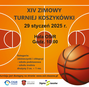 XIV Zimowy Turniej Koszykówki w Staszowie
