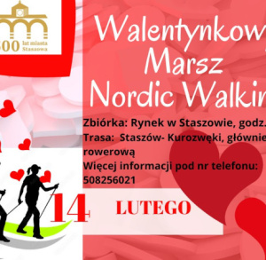 Walentynkowy Marsz Nordic Walking