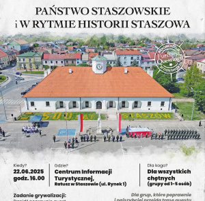 WIELKA GRYWALIZACJA QUESTINGOWA W STASZOWIE – dołącz do przygody!