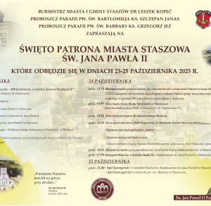 Święto Patrona Miasta Staszowa św. Jana Pawła II
