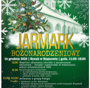 Jarmark Bożonarodzeniowy w Staszowie!