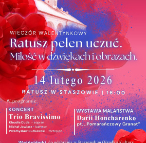 Wieczór Walentynkowy w staszowskim Ratuszu