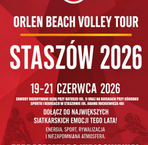 Staszów ponownie stanie się stolicą siatkówki plażowej. Zapiszcie tę datę!