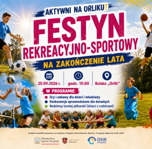 Festyn Rekreacyjno-Sportowy na zakończenie lata