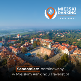 Sandomierz i Szydłów w konkursie Travelist.pl