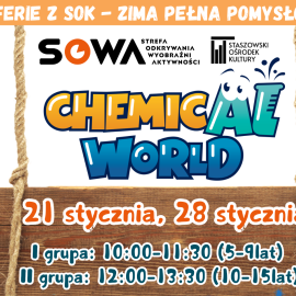 Warsztaty chemiczne z ChemicAl World w SOWA Staszów