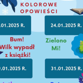 Ferie w Bibliotece 2025 – „Kolorowe Opowieści”