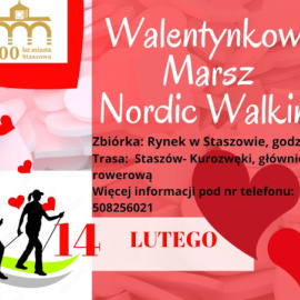 Walentynkowy Marsz Nordic Walking