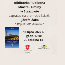 zaCZYTAny Staszów – promocja książki „Węzeł PKP Staszów”