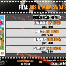 Kino Kadr zaprasza na film "Basia. Mam swój świat"
