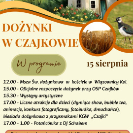 Dożynki w Czajkowie