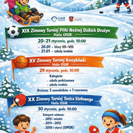 Ferie na sportowo – turniejowe emocje w Staszowie!