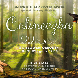 „Calineczka” – spektakl lalkowy dla dzieci