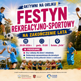 Festyn Rekreacyjno-Sportowy na zakończenie lata