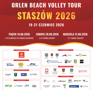 Staszów ponownie stanie się stolicą siatkówki plażowej. Zapiszcie tę datę!