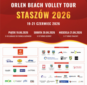 Staszów ponownie stanie się stolicą siatkówki plażowej. Zapiszcie tę datę!