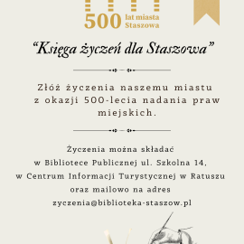 Księga życzeń dla Staszowa