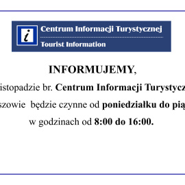 Godziny otwarcia CIT Staszów w listopadzie