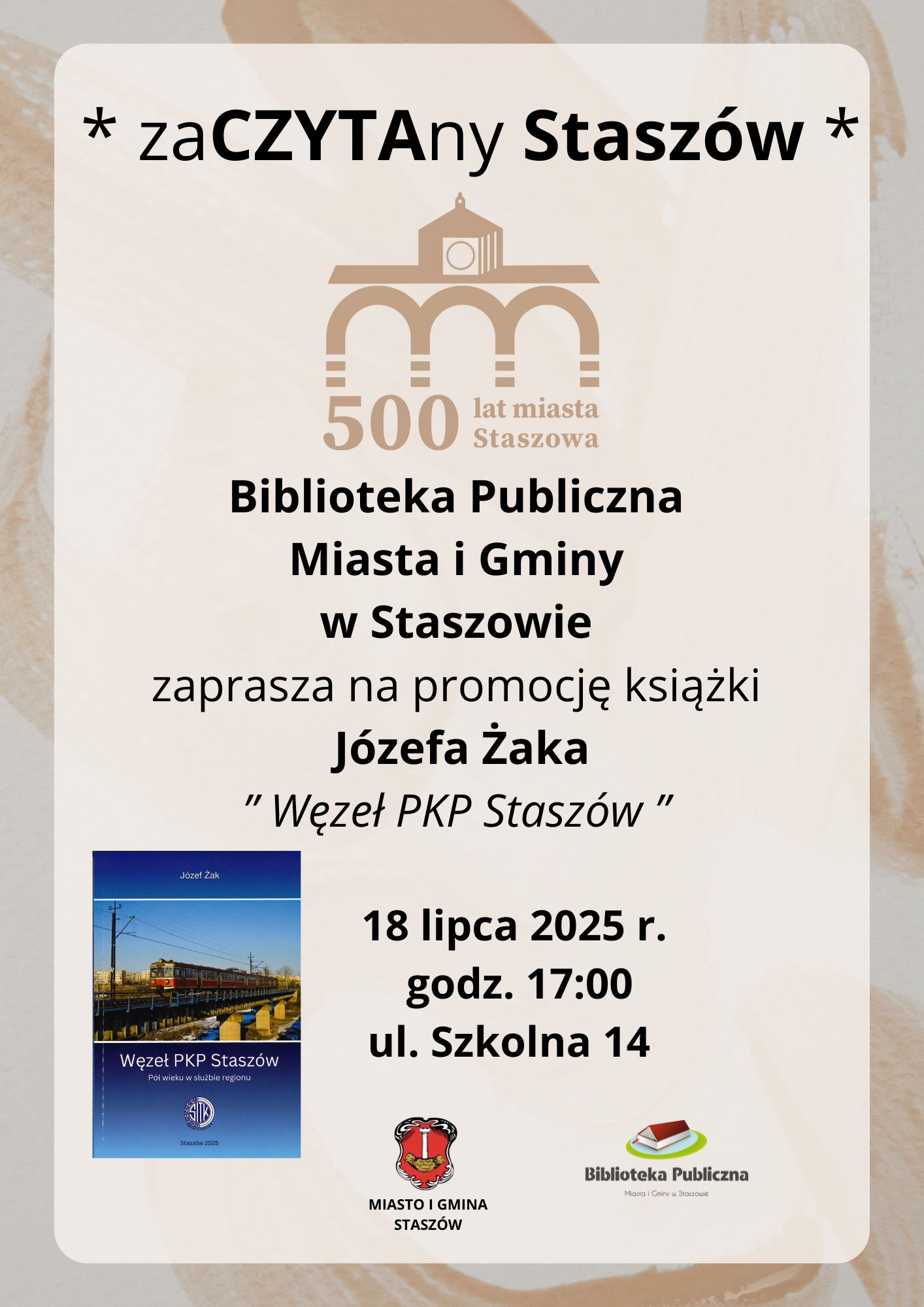 plakat informacyjny - tekst niżej
