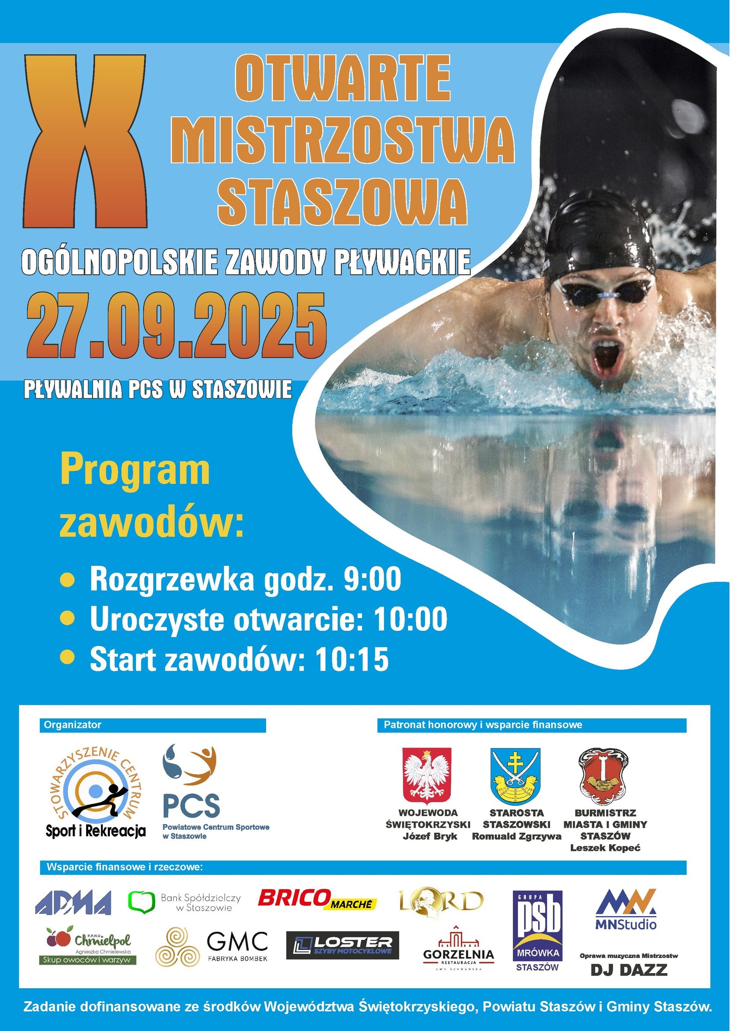plakat tekst niżej