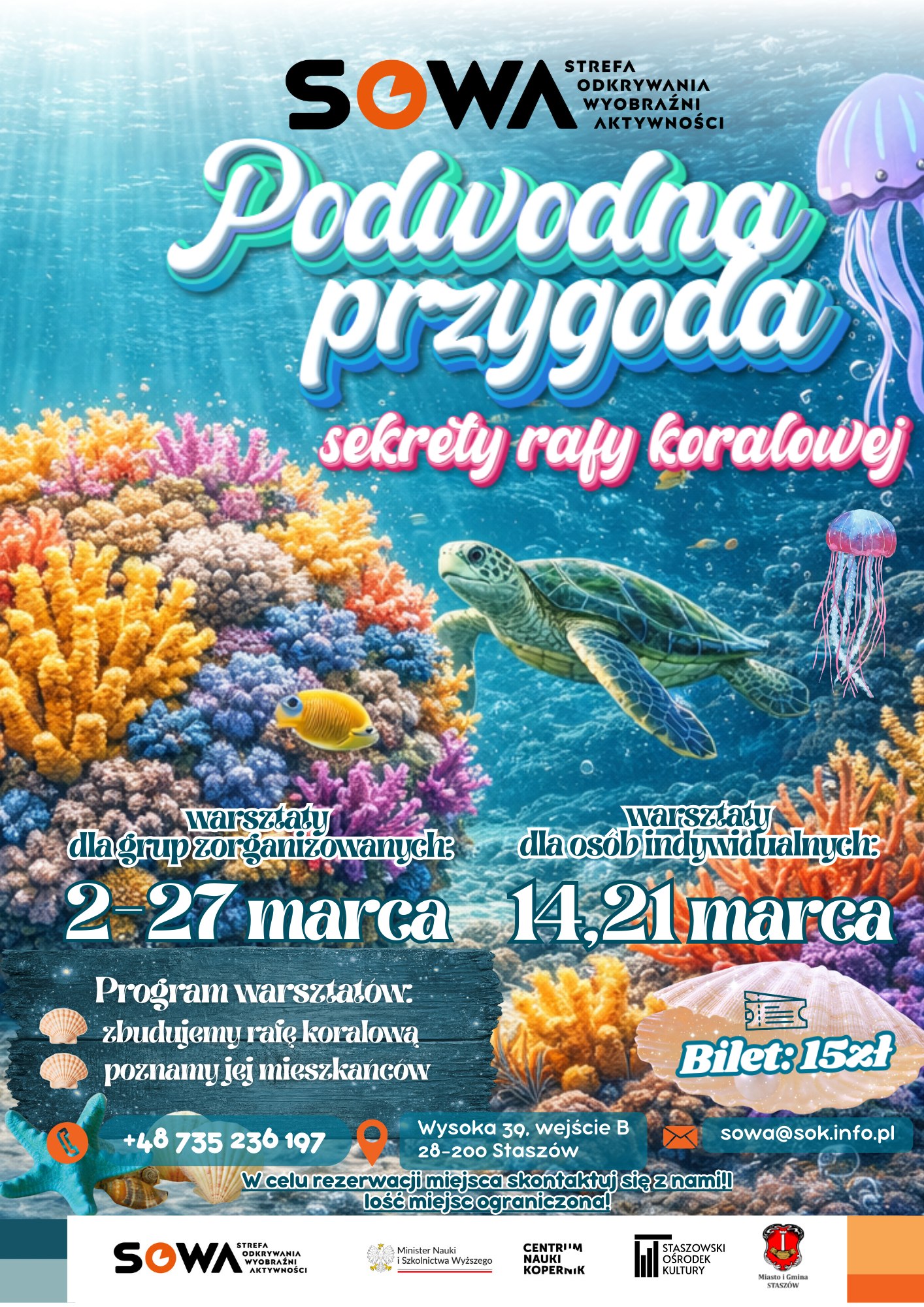 plakat tekst pod spodem