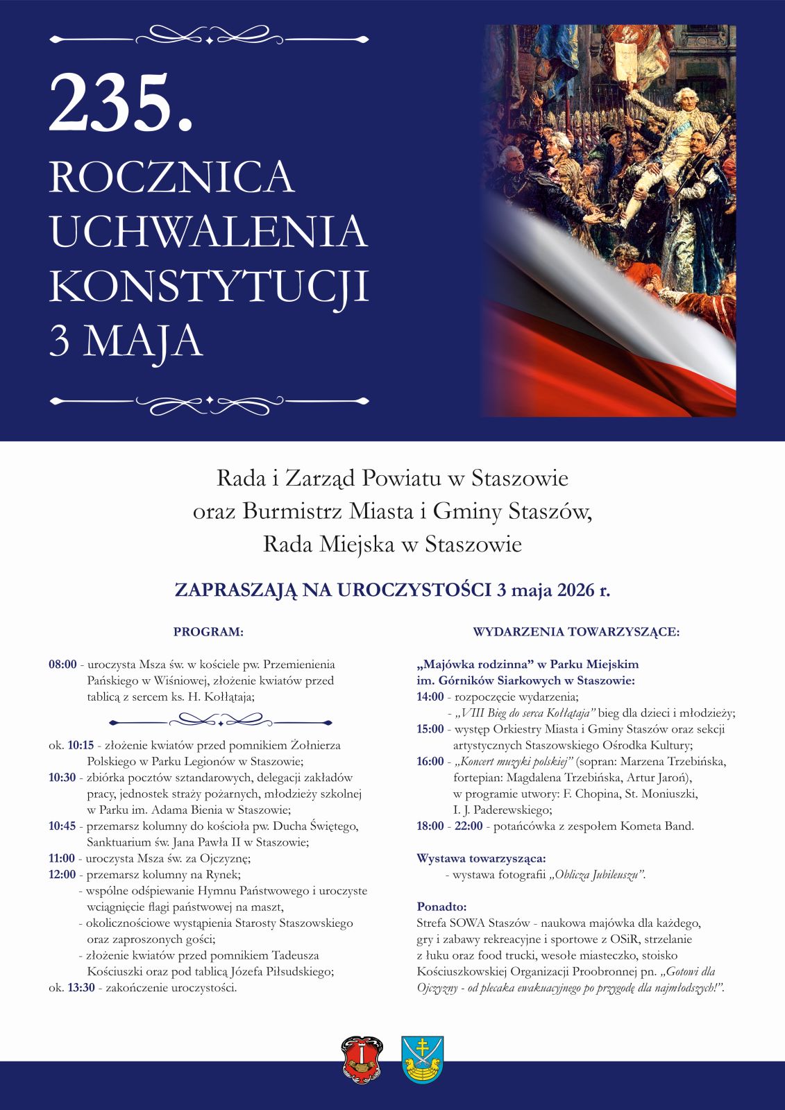 plakat informacyjny - tekst niżej