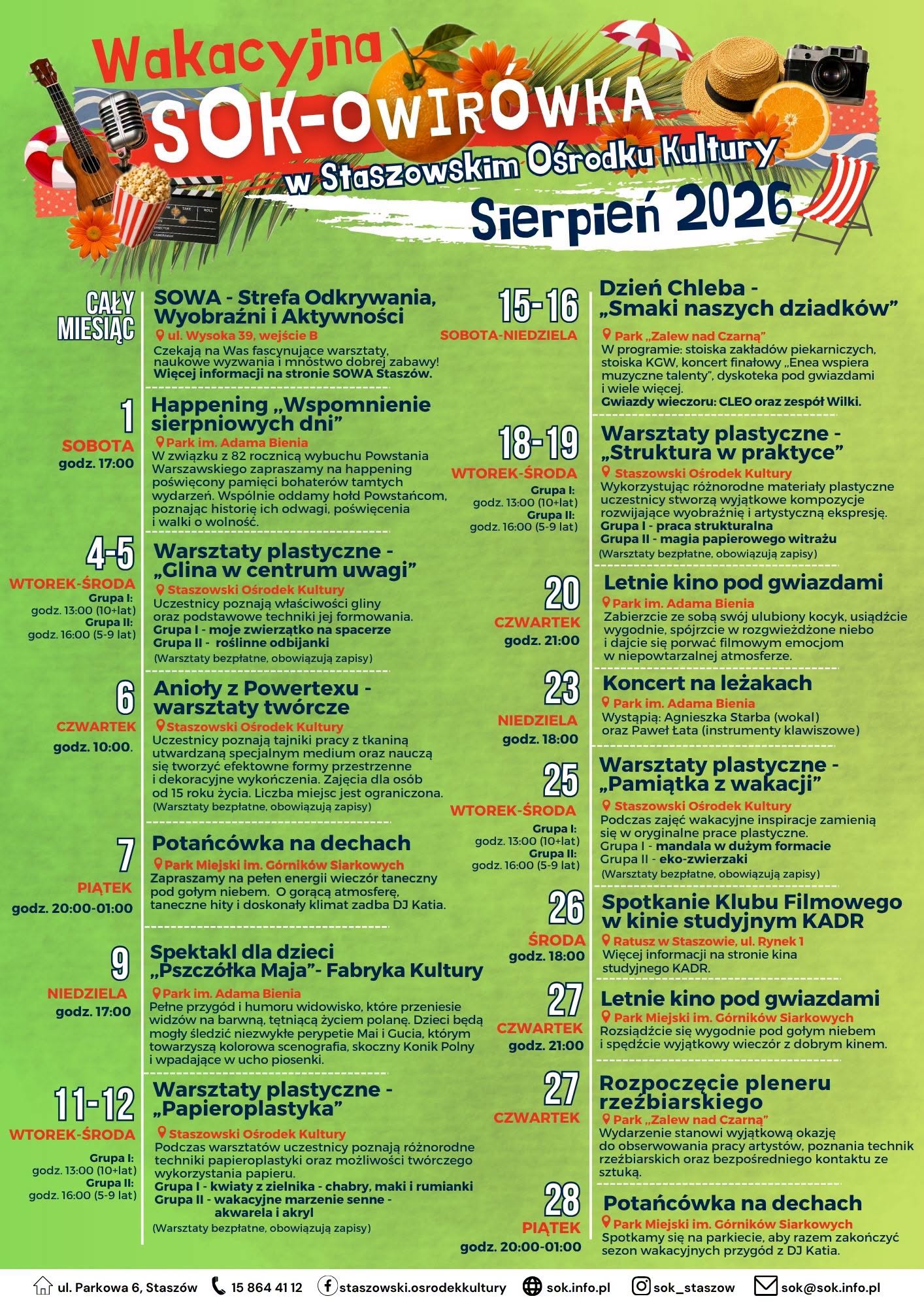 plakat - tekst pod spodem